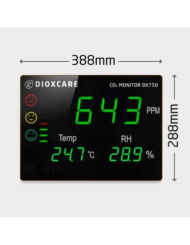 Portable CO2 Meter | Professional Meter | Dioxcare