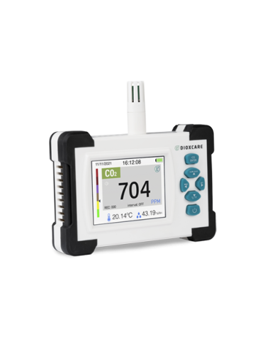 Krijt Om toestemming te geven duidelijk Portable CO2 Meter | Professional Meter | Dioxcare