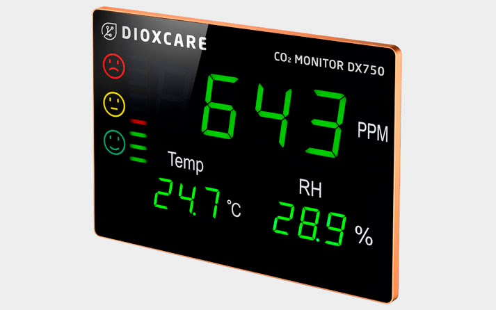 Controlador de CO2 Monitor de dióxido de carbono, monitor de calidad del  aire, medidor de CO2 con función de relé de control diurno y nocturno,  cable